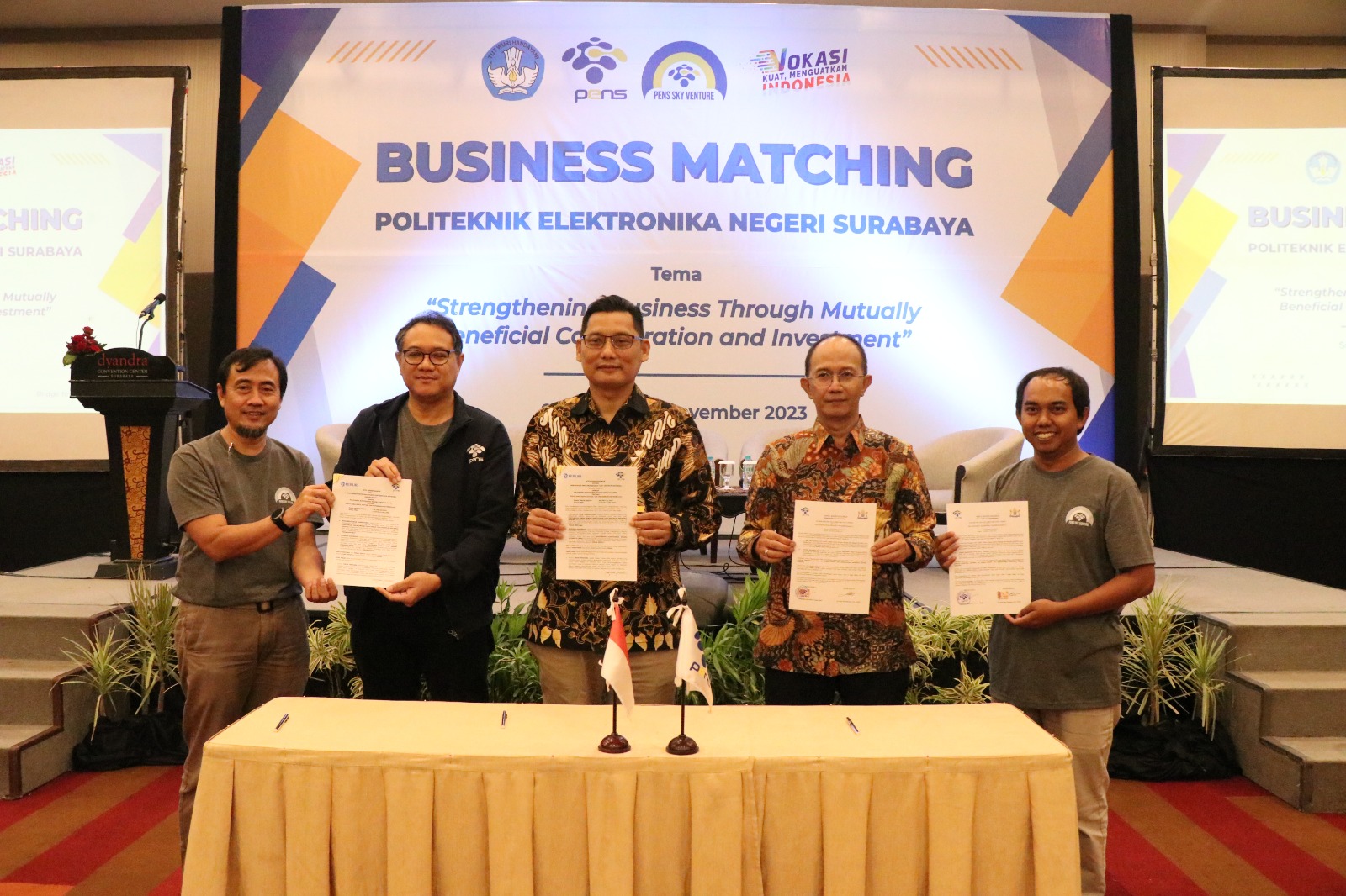 Pertemukan Investor dan Inventor, PENS Gelar Business Matching 2023