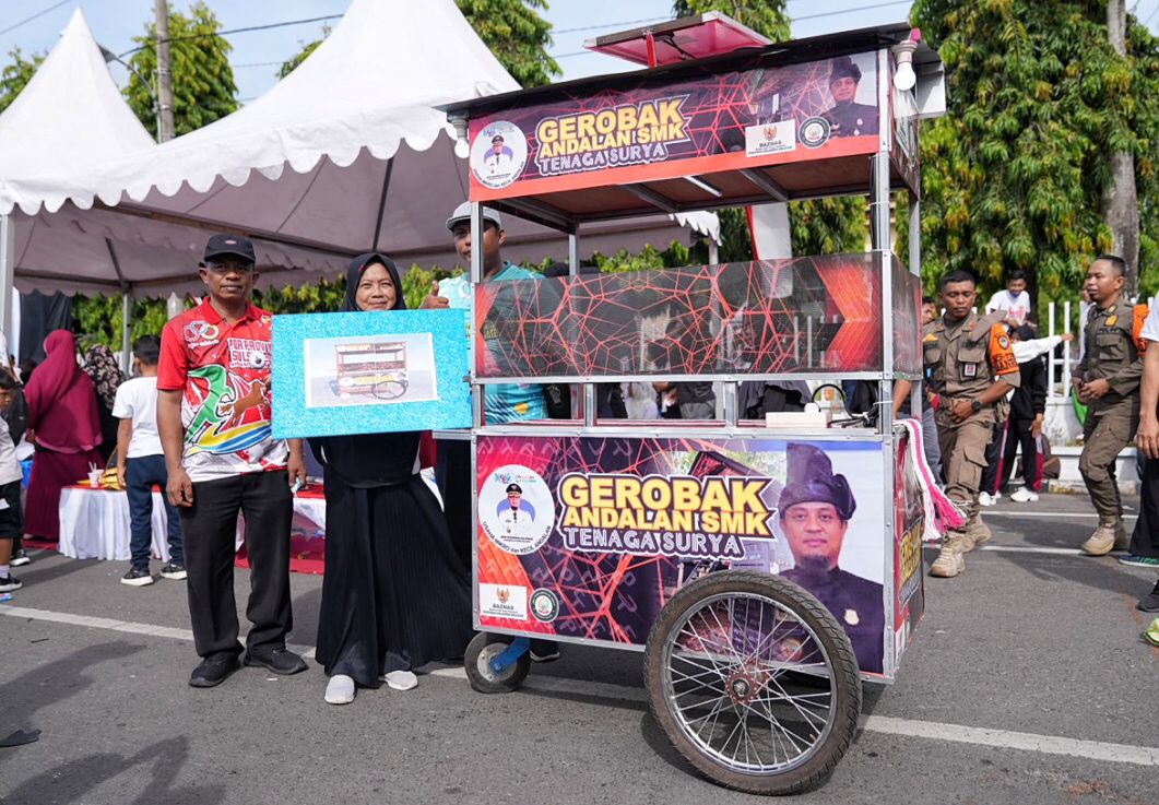 Kolaborasi SMK Lahirkan Gerobak Tenaga Surya