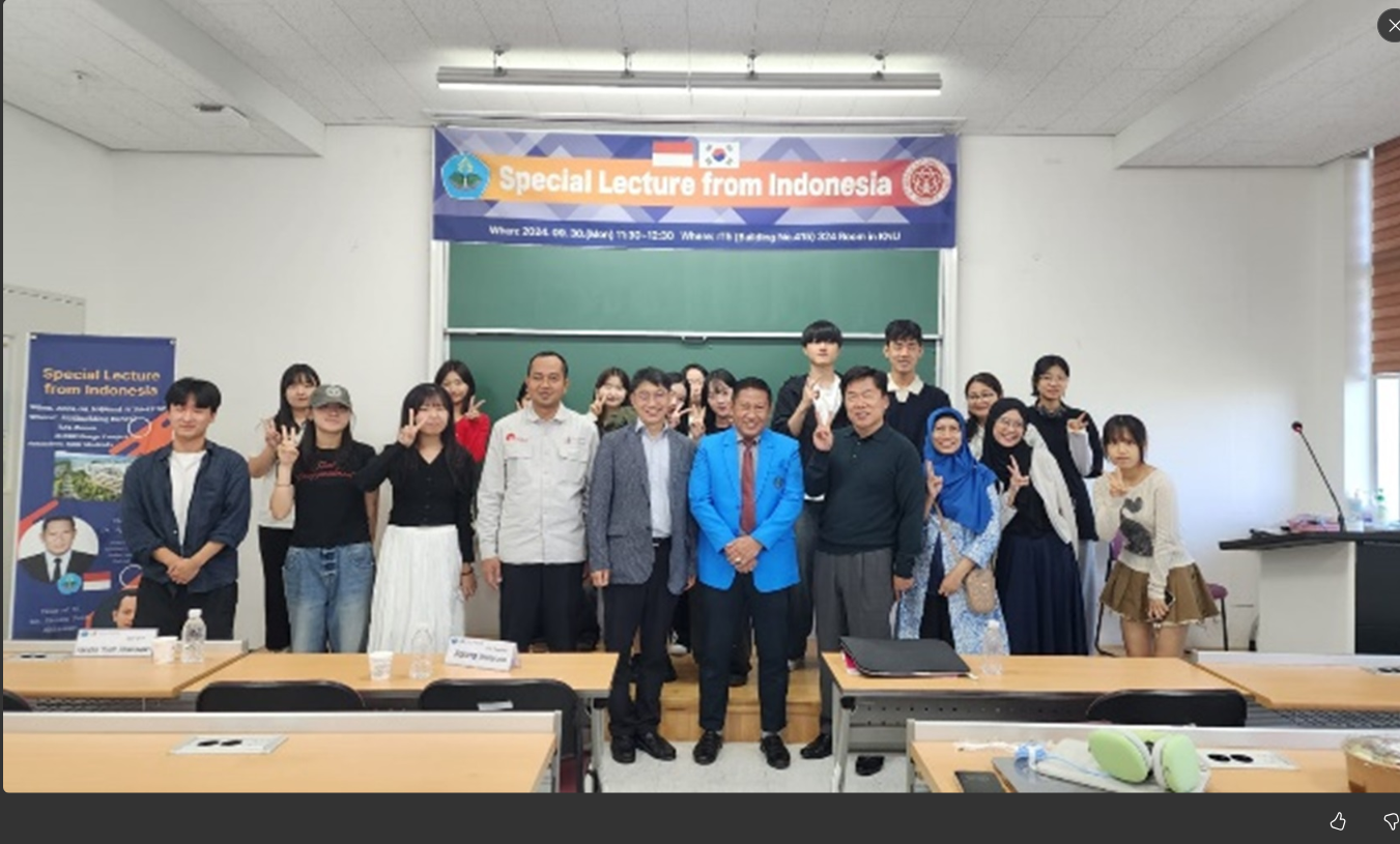 Perkokoh Kerja Sama, Dosen Polije Berbagi Ilmu Teknologi Pertanian di Kyungpook National University, Korea Selatan