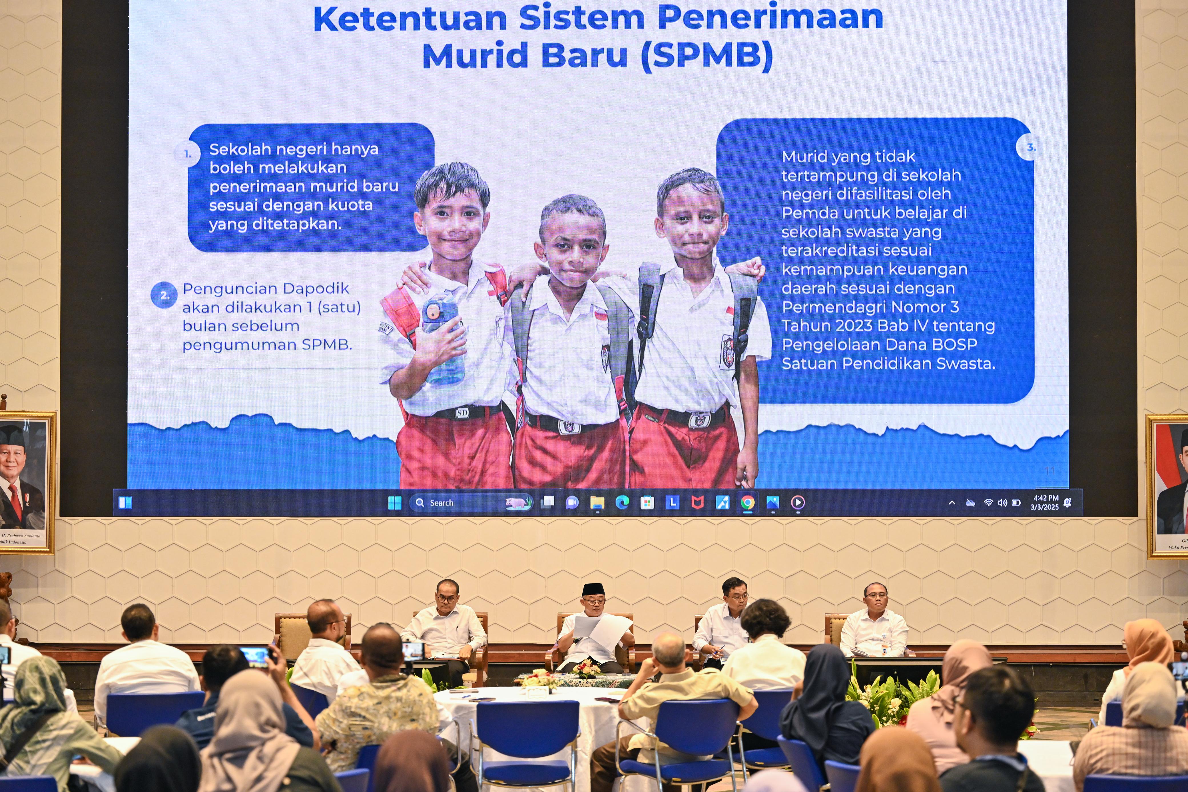 Sistem Baru Penerimaan Murid TA 2025/2026 Lebih Transparan dan Adil