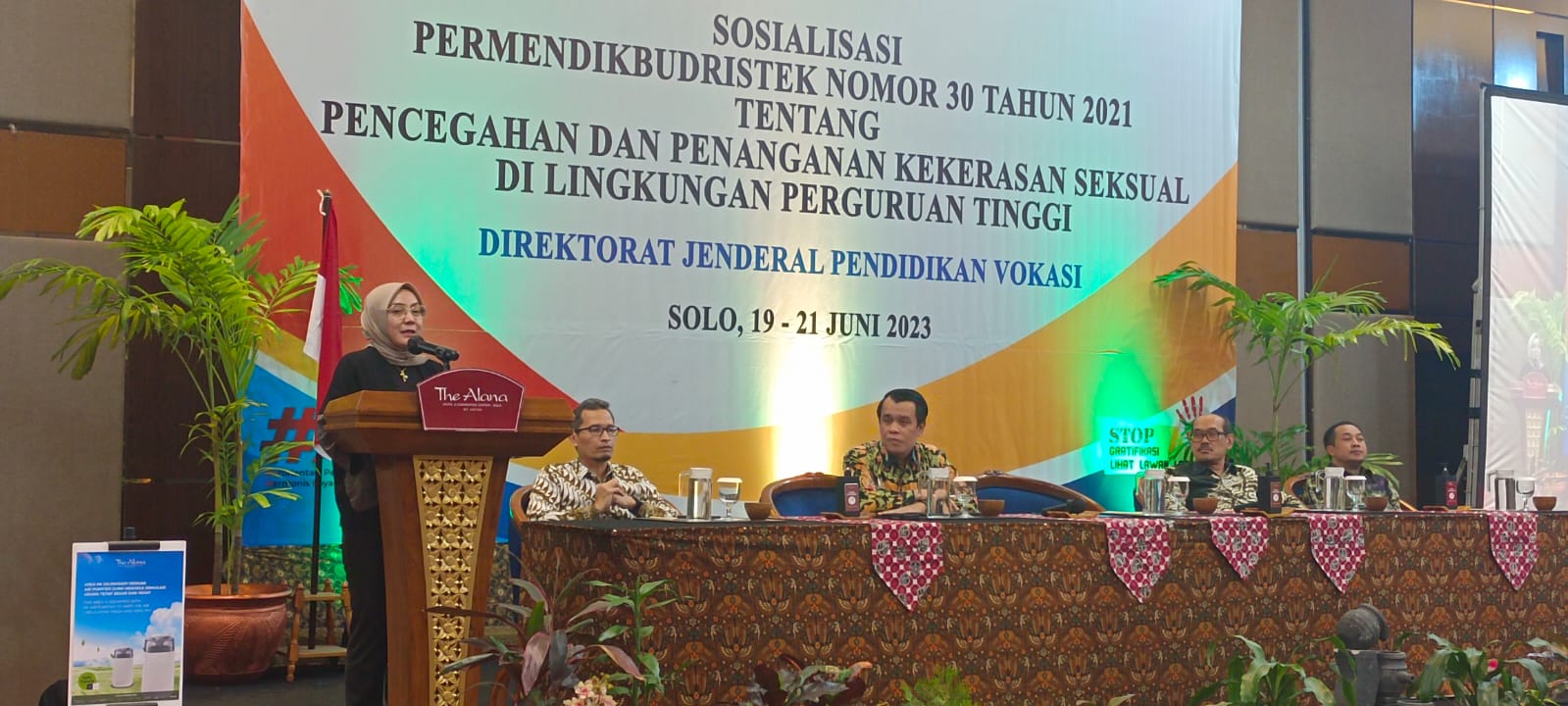 Gencarkan Sosialisasi, Ditjen Vokasi Komitmen Wujudkan Kampus Merdeka dari Kekerasan Seksual