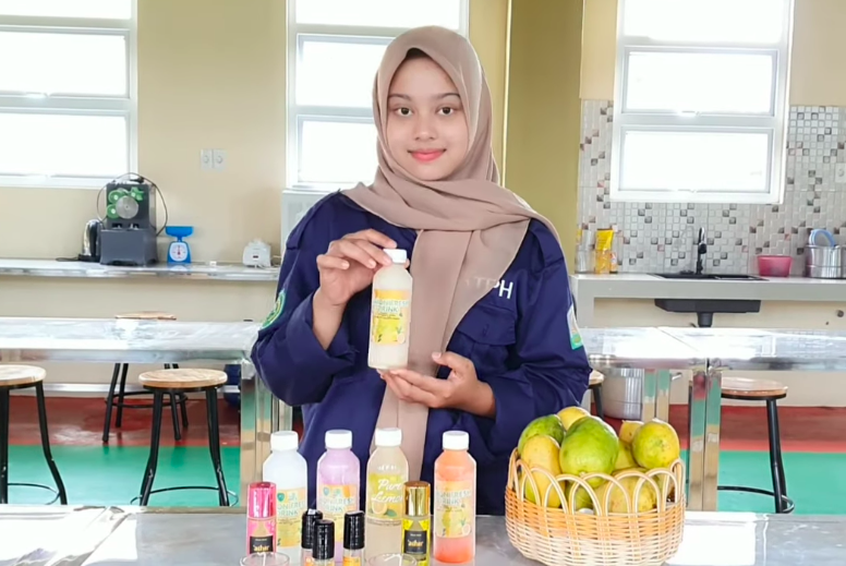 Mengubah Lahan menjadi Peluang, SMK PPN Saree Olah Lemon jadi Berbagai Produk Kreatif