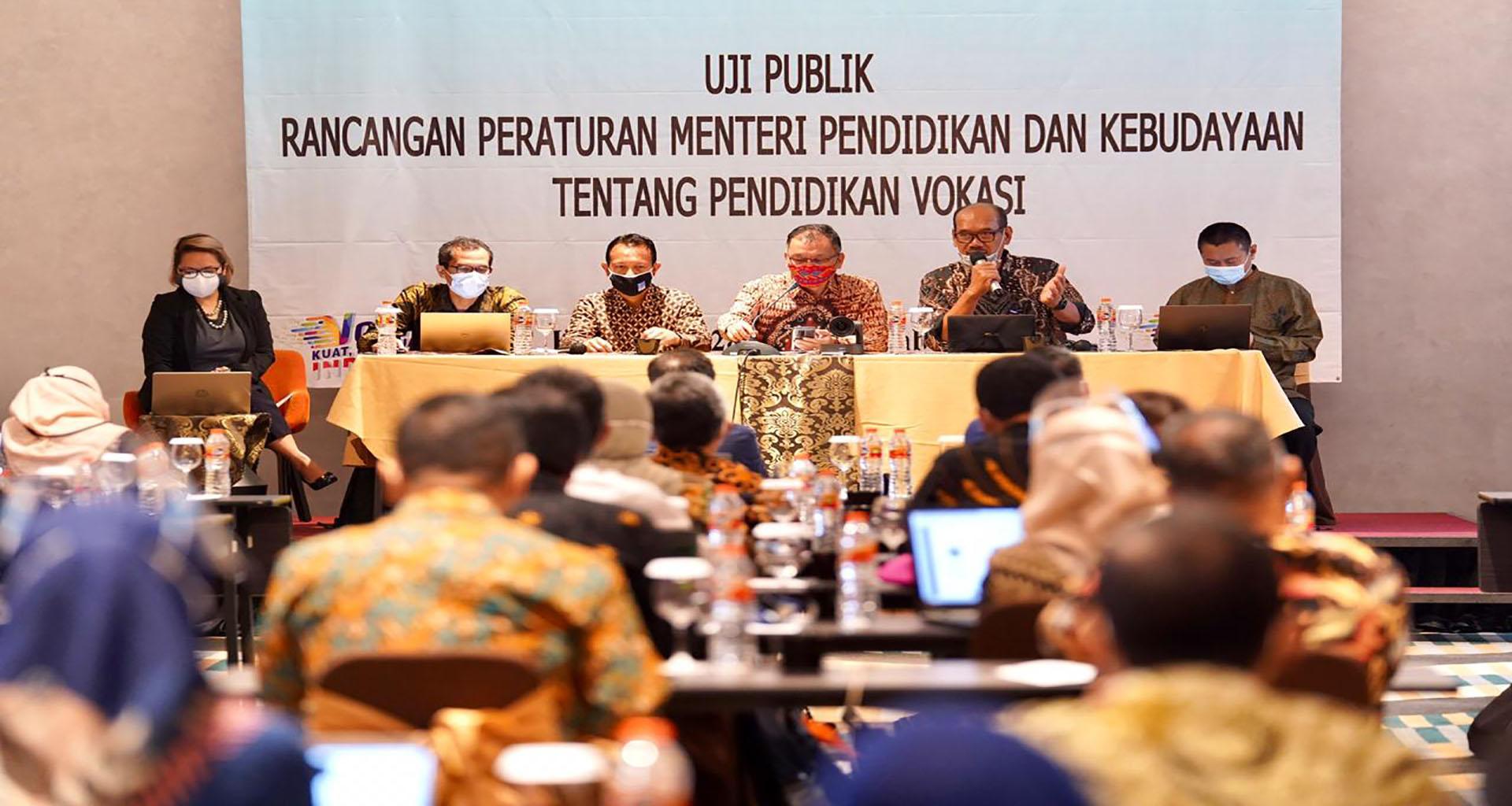 Ditjen Vokasi Gelar Uji Publik Rancangan Permendikbud Pendidikan Vokasi