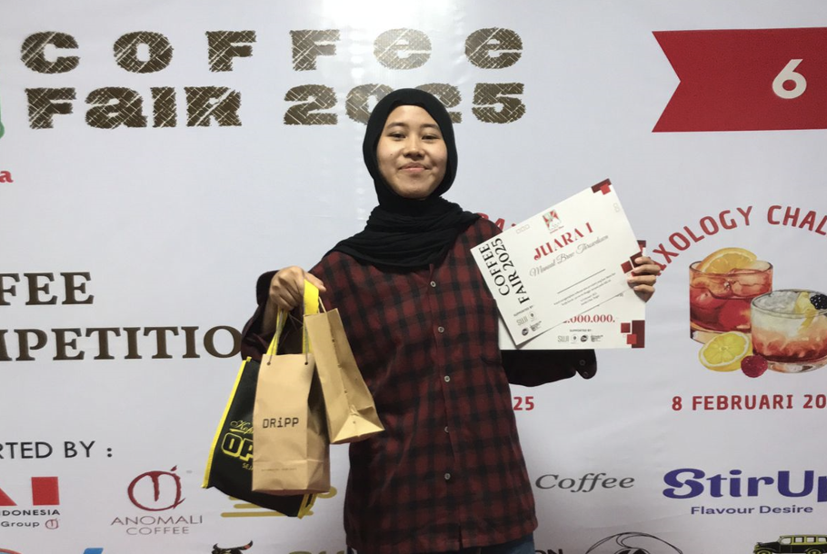 Raih Juara 1, Inilah Perempuan Terampil Manual Brew Lulusan Program PKK Barista