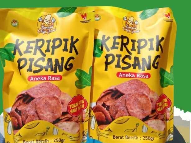 Naikkan Nilai Jual, SMK PPN Sembawa Produksi Oleh-oleh Berbahan Dasar Pisang Lokal